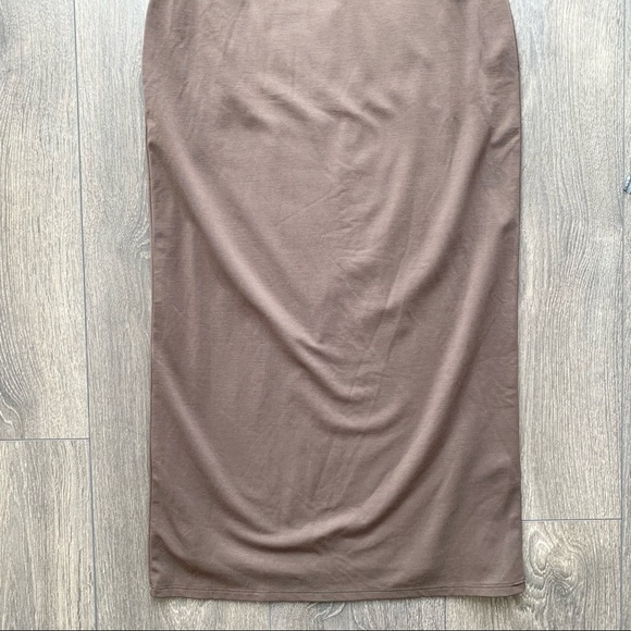 Revolve Privacy Please Elliot Midi Slip Dress Green Cut out Open Back Size Small - Picture 11 of 17